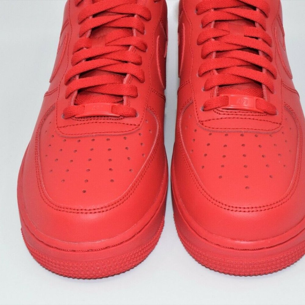 Nike Air Force 1 Retro '07 LV8 Low Triple Red - Picture 6 of 9